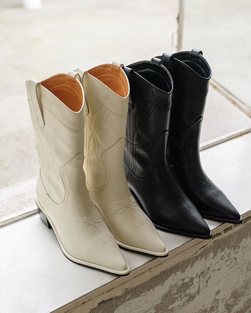 [리퍼브] 108 western boots